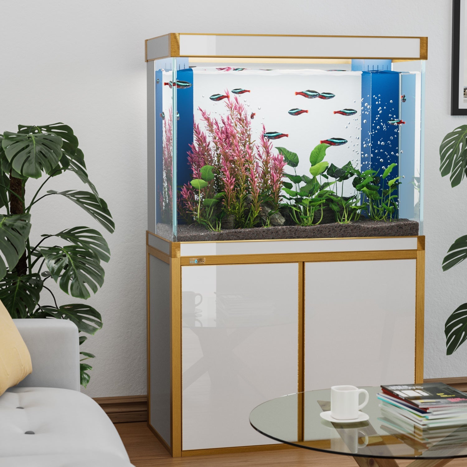 Professional Grade 100 Gallon Fish Tanks For Sale: Large Volume Aquari - Large High End Fish Tanks For Sale
