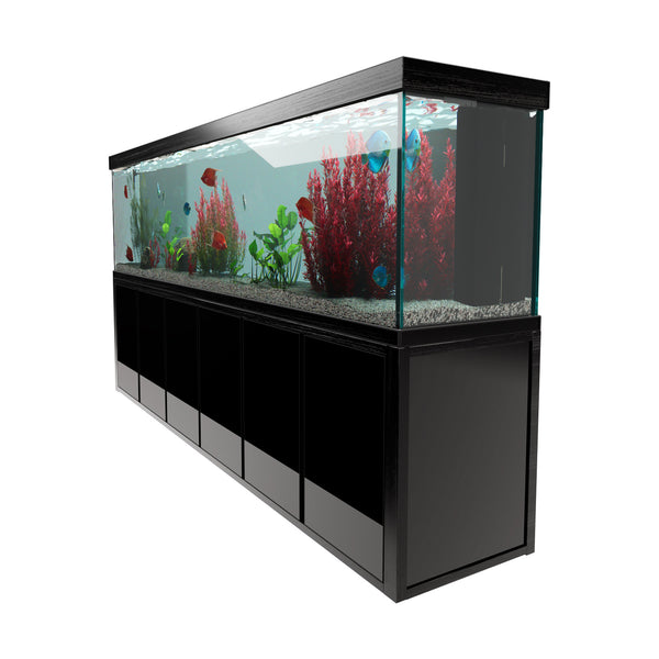 Aqua Dream 500 Gallon Tempered Glass Aquarium Black