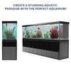 Aqua Dream Fish Tank 600 Gallon Aquarium Tempered Glass Black