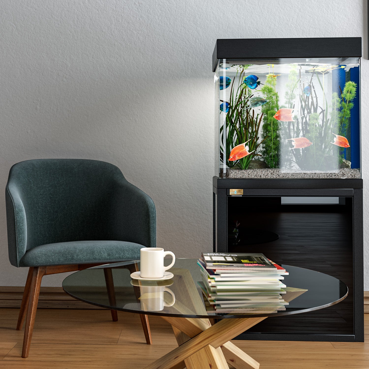 40 gallon fish tank and stand | 40 Gallon Breeder Dimensions