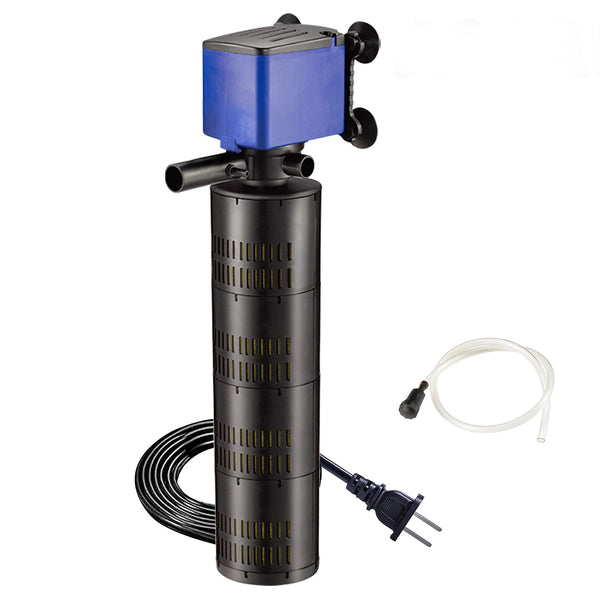 Aqua Dream 3In1 Aquarium Internal Filter Water Pump Oxygen 660 GPH