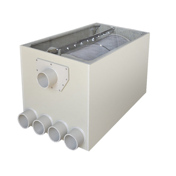 Pond Submerged Macro Drum Filter Filters Ponds Up To 60 Tons At 16,100 GPH