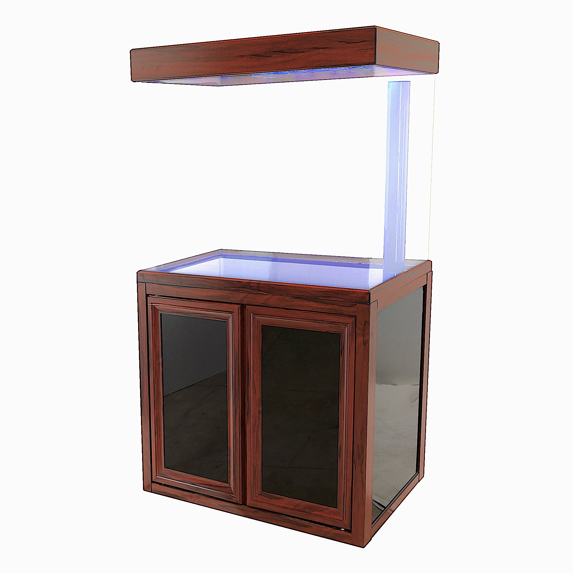 Aqua Dream 50 Gallon Tank Aquarium Redwood