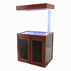 Aqua Dream 50 Gallon Tank Aquarium Redwood