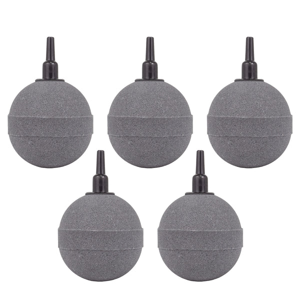 Air Stone 1.6 Inch Ball Diffuser for Fish Tank Aquarium Air Pump One Pack of 5PCS