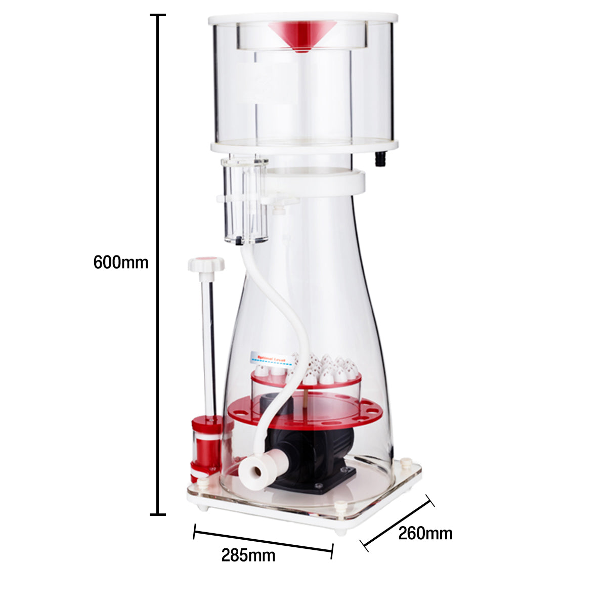 Protein Skimmer 170-370 Gal Ocean Coral Reef Fish Saltwater Aquarium Pump AD-N230PLUS