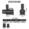 Aqua Dream 4230 GPH External & Submersible Water Pump 160W Variable Frequency with External Controller