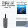 Air Stone 3 Inch Cylinder Diffuser for Fish Tank Aquarium Air Pump One Pack of 5pcs