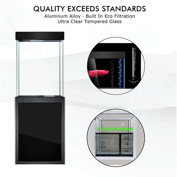 40 gallon fish tank and stand