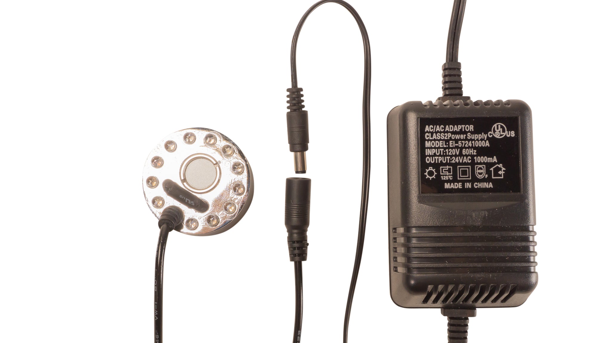 AC Adaptor and LED Puck