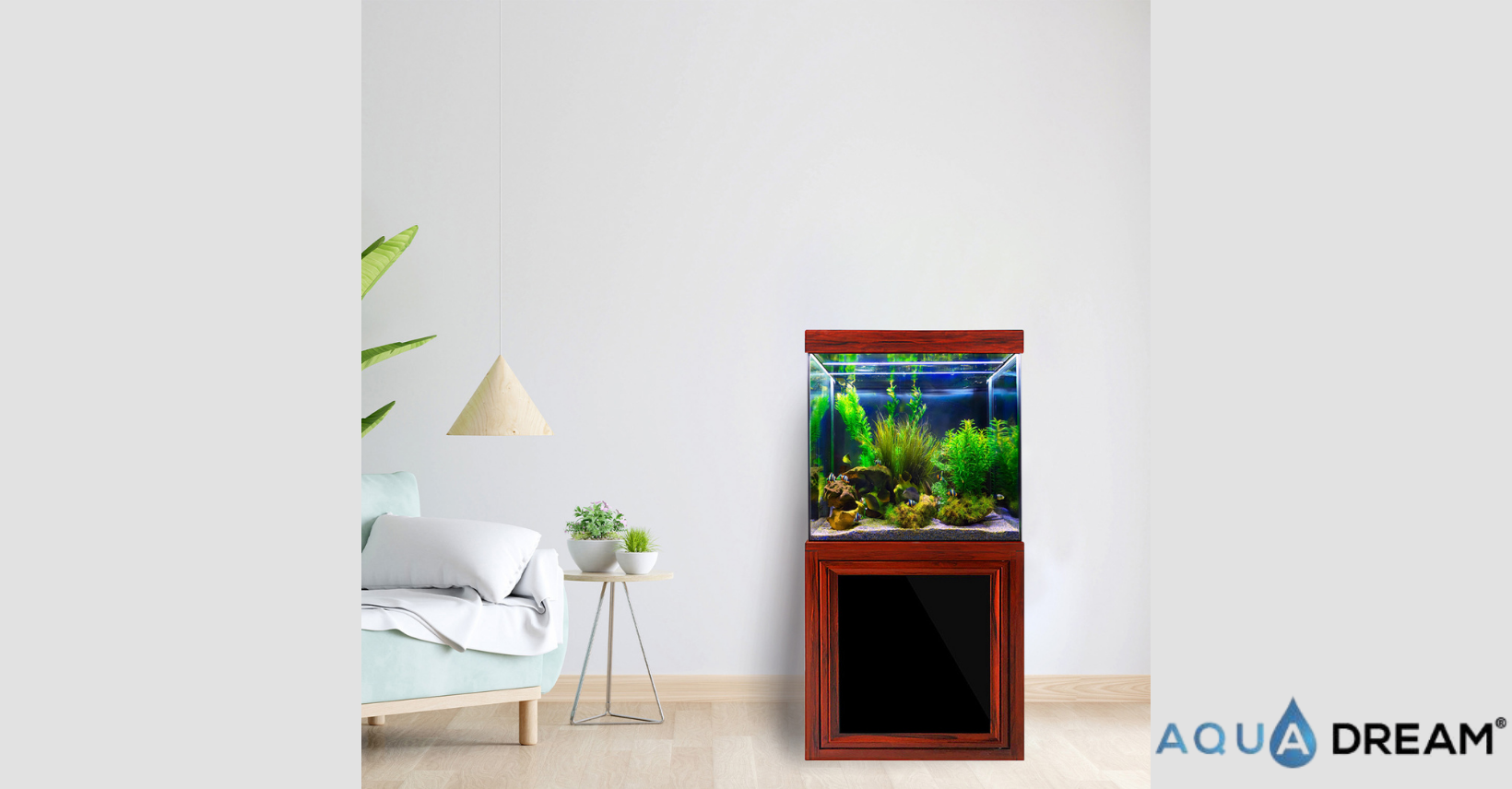 40 gallon fish tank with stand