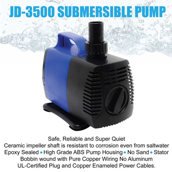 submersible fountain pump