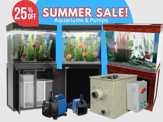 25% Off These Aquariums & Pumps - Ends 8/31/25 - DISCOUNT CODE: [THEHOT25]