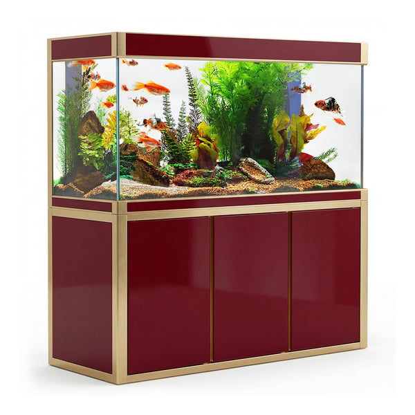 175 gallon aquarium with stand sump and LED red gold