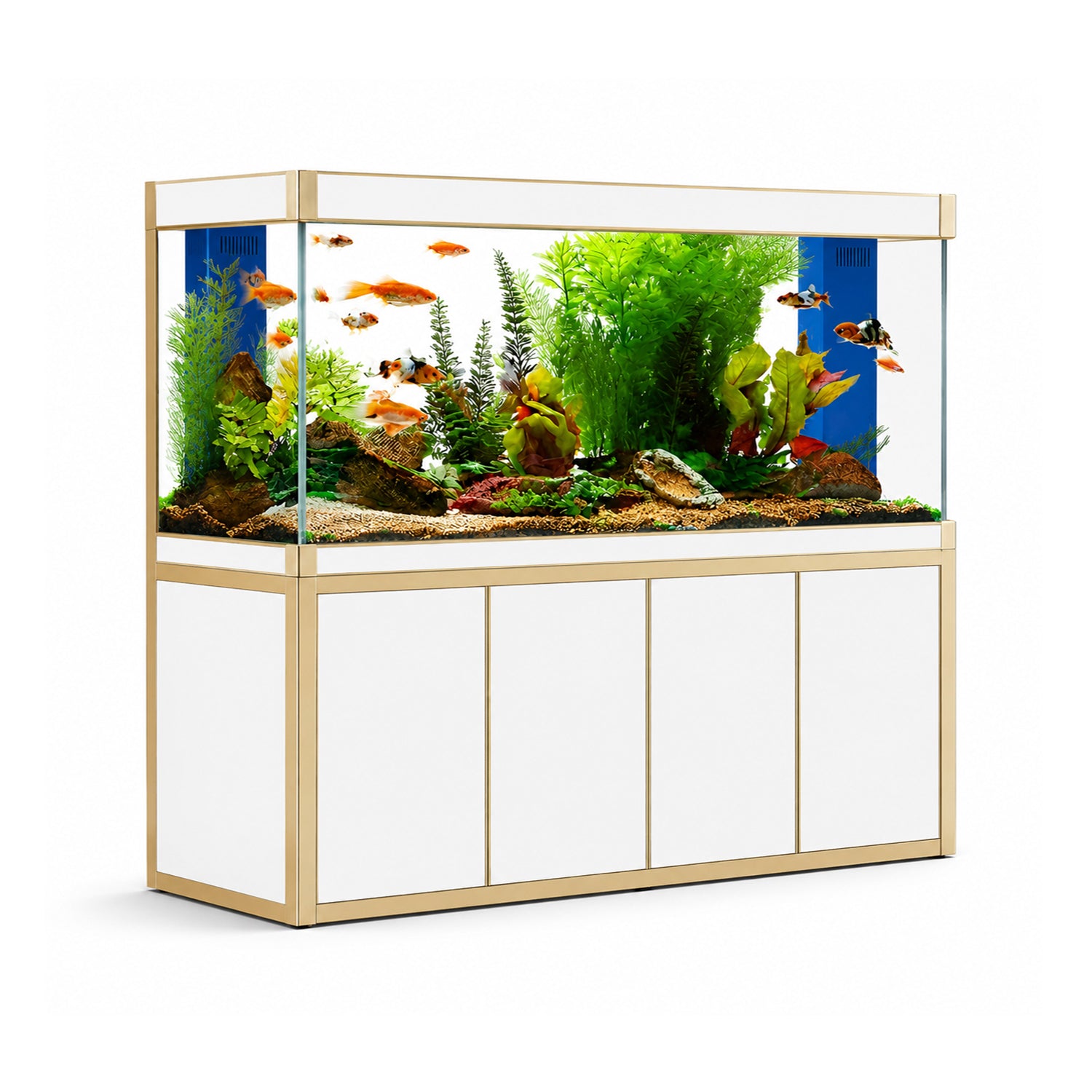 250 Gallon Aquarium with Cabinet | Large Glass Fish Tank