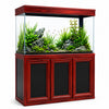Aqua Dream 135 Gallon Tempered Glass Aquarium Redwood