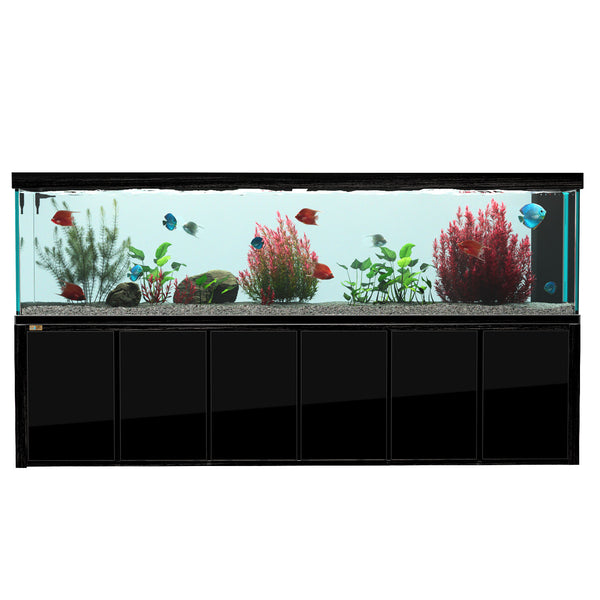 Aqua Dream 500 Gallon Tempered Glass Aquarium Black