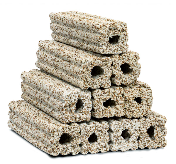 Aqua Dream Ceramic Pillar Bio Filter Media 20 pcs – High-Performance Porous Aquarium Filter for Freshwater and Coral Reef Aquariums