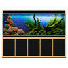 Aqua Dream 400 Gallon Tempered Glass Aquarium Black and Gold  - Updated