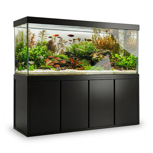 260 gallon aquarium with stand sump and LED black
