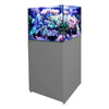 90 Gallon Coral Reef Aquarium Ultra Clear Glass Tank & Built in Sump Silver