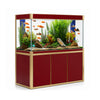 Aqua Dream 175 Gallon Tempered Glass Aquarium Red and Gold
