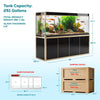 260 gallon luxury glass aquarium