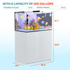 100 gallon aquarium with stand and sump