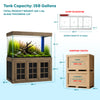 200 Gallon Fish Tank with Stand | Large Glass Aquarium