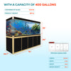 400 gallon aquarium with stand sump and LED