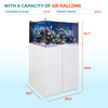 115 gallon aquarium with stand and sump