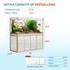 250 gallon aquarium with stand sump and LED