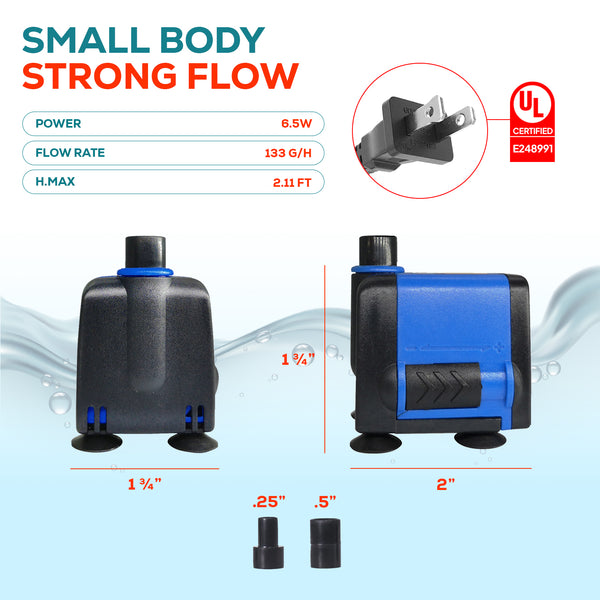 Aqua Dream 132 GPH 潜水泵动力头