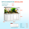 230 gallon aquarium with stand sump and LED