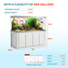 260 gallon aquarium with stand sump and LED