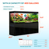 400 gallon aquarium with stand and sump