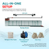 500 gallon aquarium with stand and sump