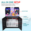 Aqua Dream black coral reef aquarium all-in-one setup with built-in sump
