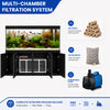 Aqua Dream 260 Gallon Aquarium Black Premium