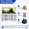 230 gallon aquarium with cabinet