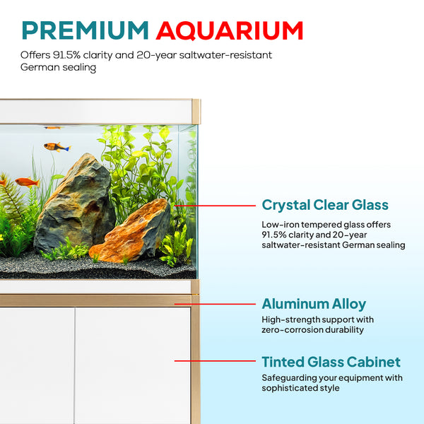 175 gallon aquarium with stand sump and LED