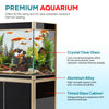 220 gallon aquarium with stand sump and LED black gold