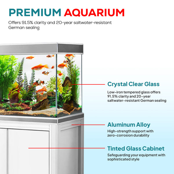 200 gallon aquarium with stand sump and LED