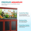 200 gallon aquarium with stand sump and LED redwood