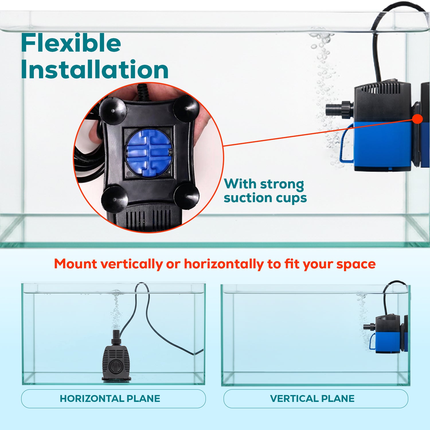 Aqua Dream 1200 GPH 两栖水族箱水泵