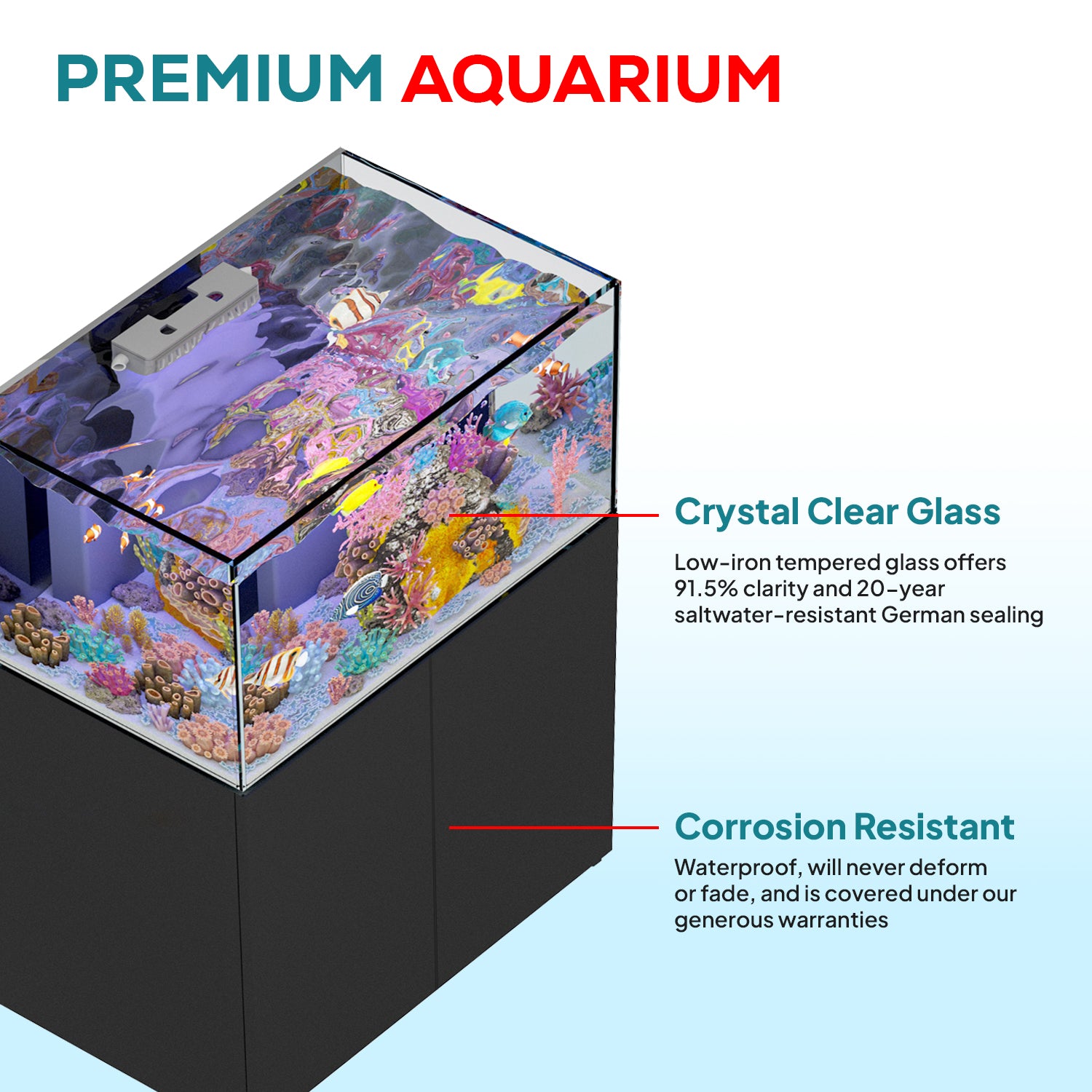 145 gallon reef aquarium complete set