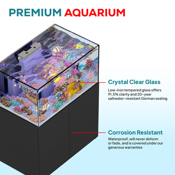 145 gallon reef aquarium complete set