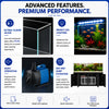 Aqua Dream 260 Gallon Aquarium Black Premium