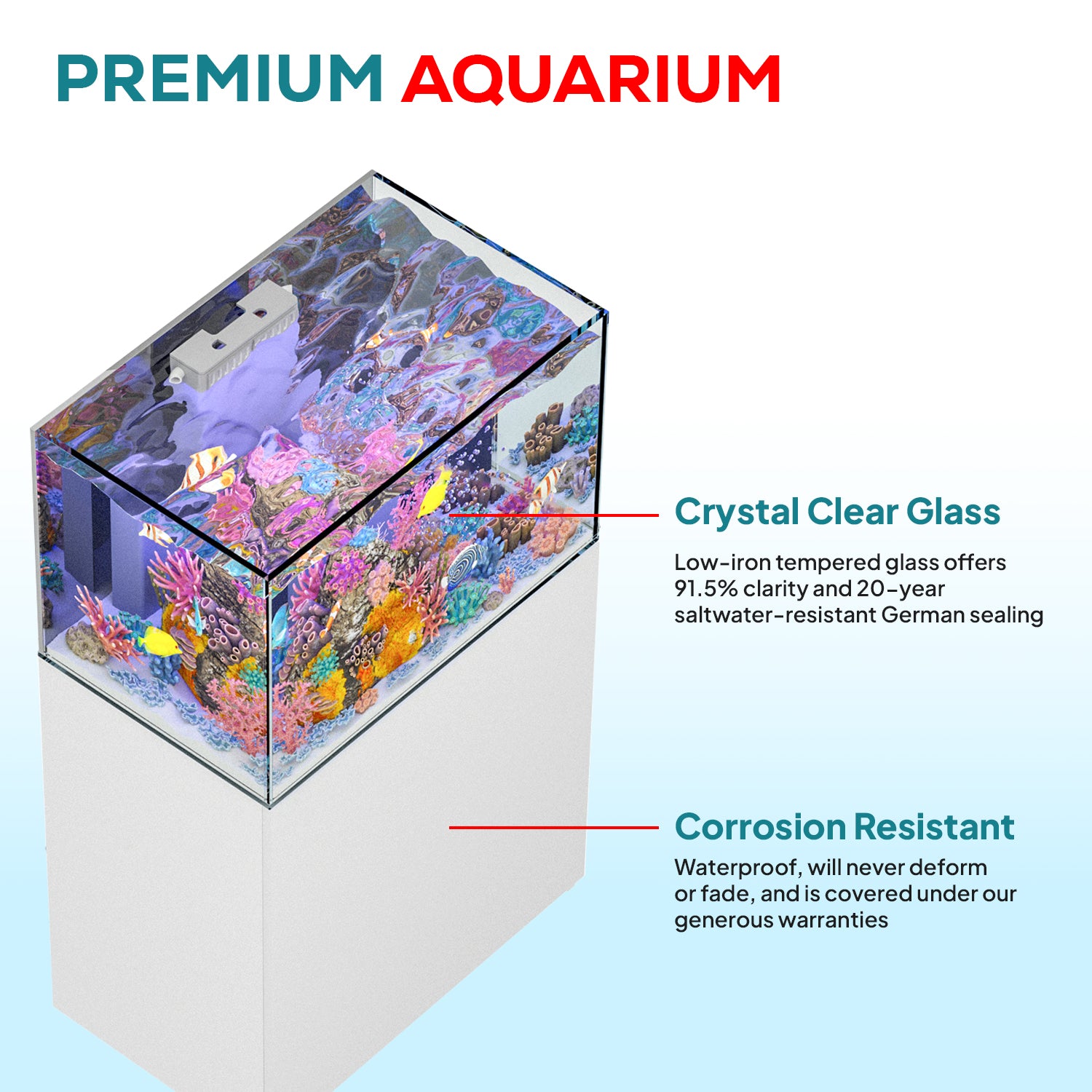 90 gallon reef aquarium