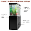 Aqua Dream 175 Gallon Tempered Glass Aquarium Black